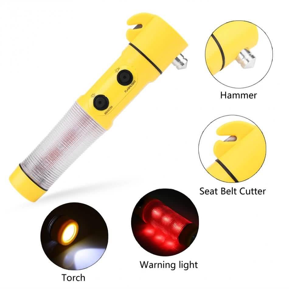 Multi Function 4 in 1 Car Emergency Hammer DailySale