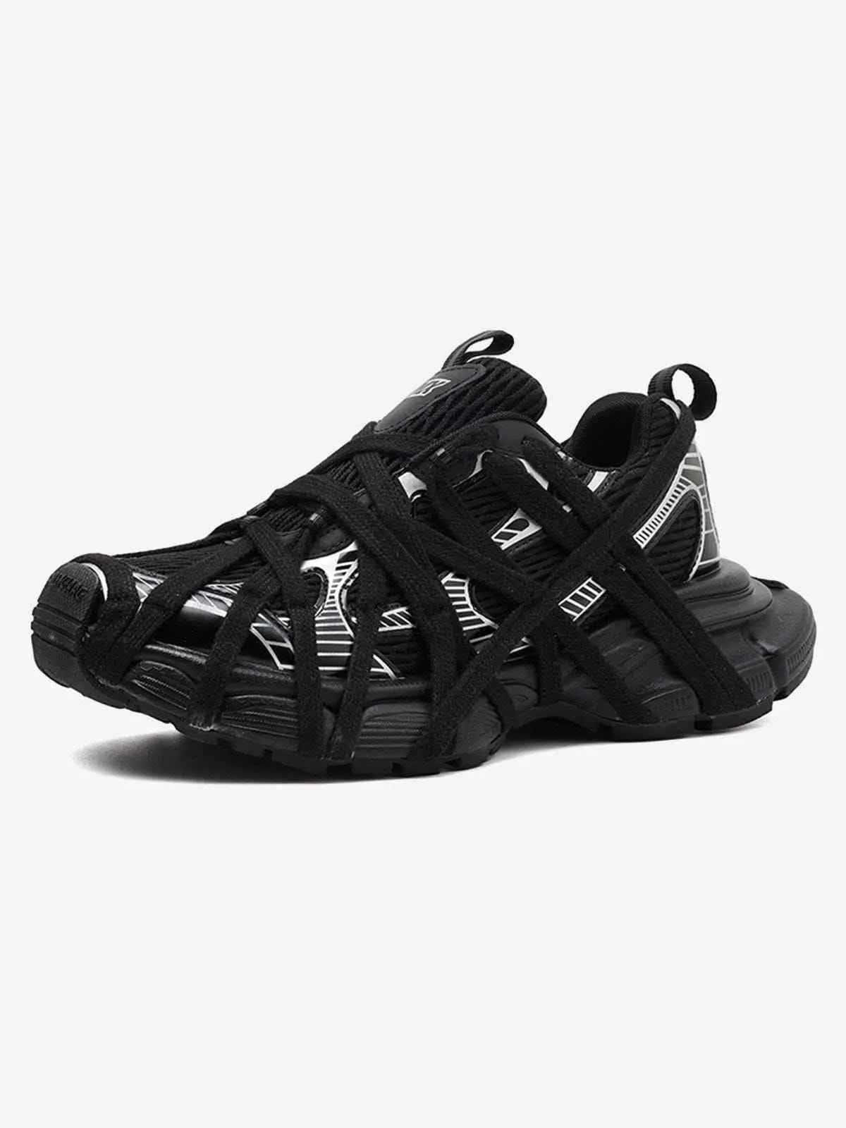 Sneakers High Street Lace - Luxury Urban "Cloud-Chassis" High-Top Trainer