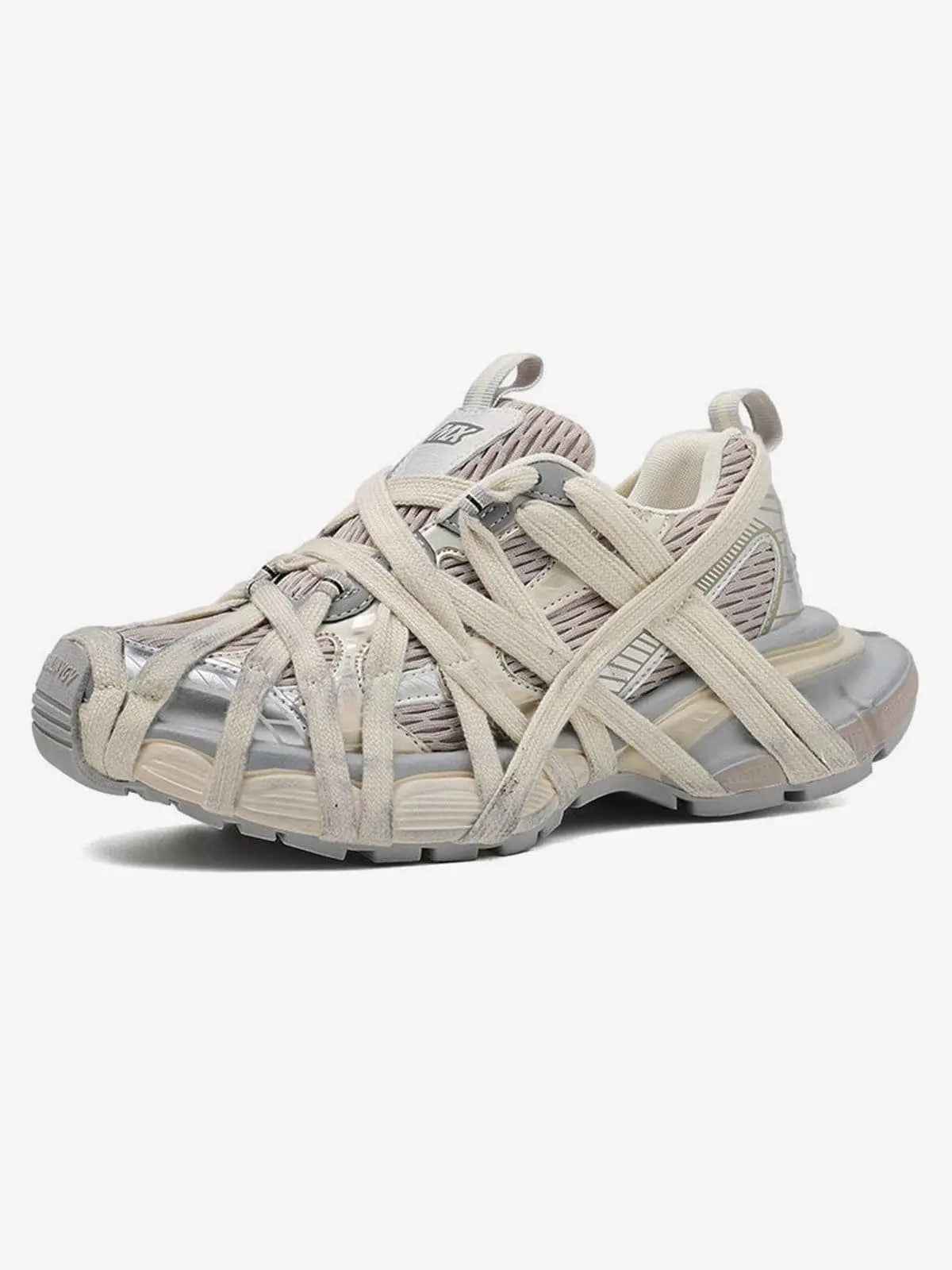 Sneakers High Street Lace - Luxury Urban "Cloud-Chassis" High-Top Trainer