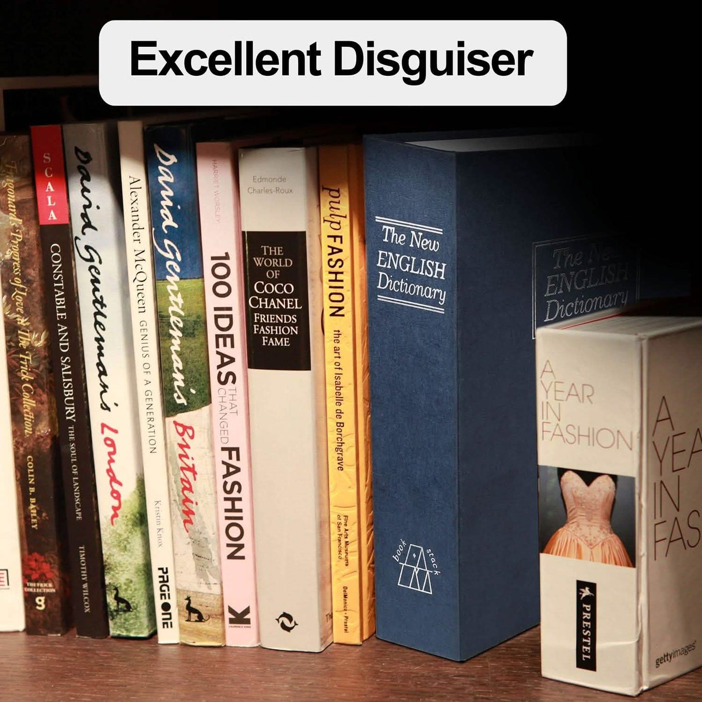 iMountek Dictionary Safe Secret Diversion Book Metal Box DailySale