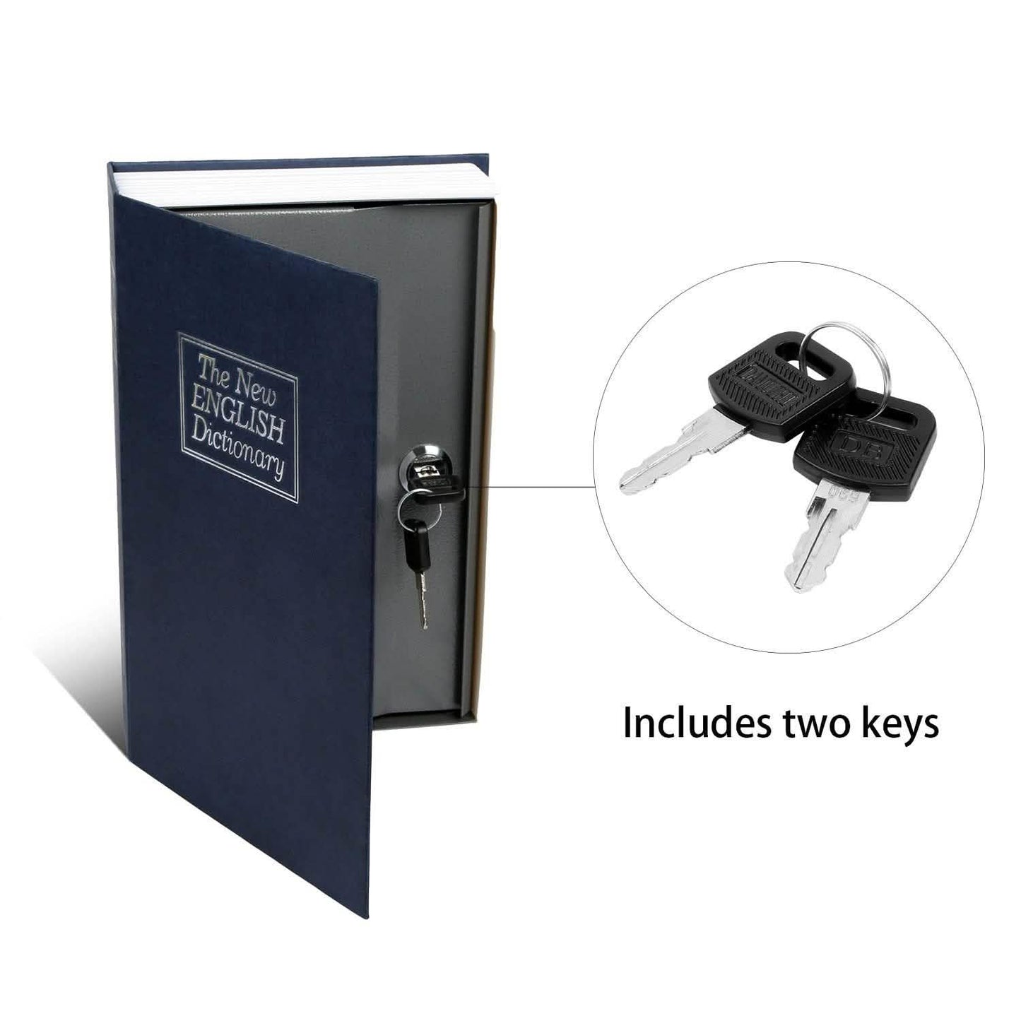 iMountek Dictionary Safe Secret Diversion Book Metal Box DailySale