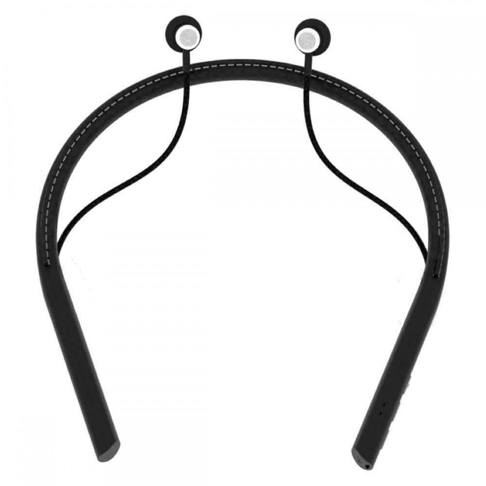 IMPECCA EBN-500BT Bluetooth Leather Neckband Stereo Earphone DailySale