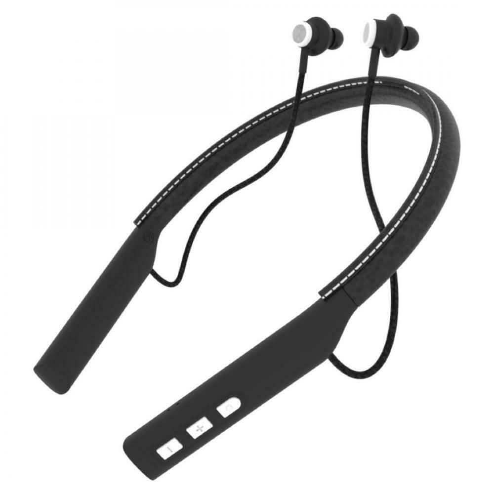 IMPECCA EBN-500BT Bluetooth Leather Neckband Stereo Earphone DailySale