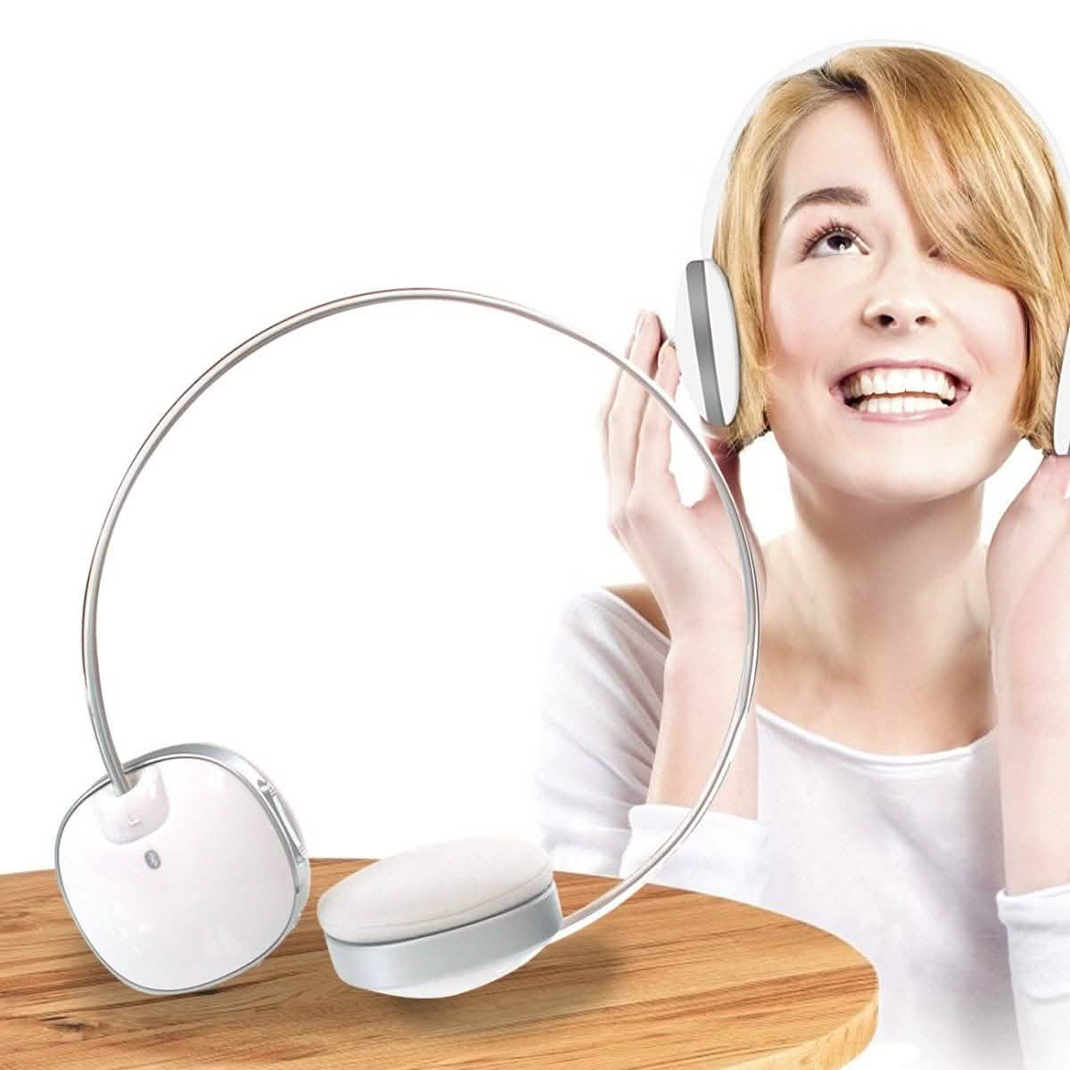 Impecca HSB100W Bluetooth Stereo Headset with Built in Microphone DailySale