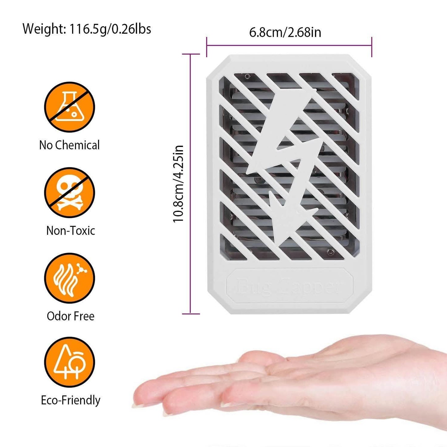 Indoor Plug In Bug Electric Zapper DailySale