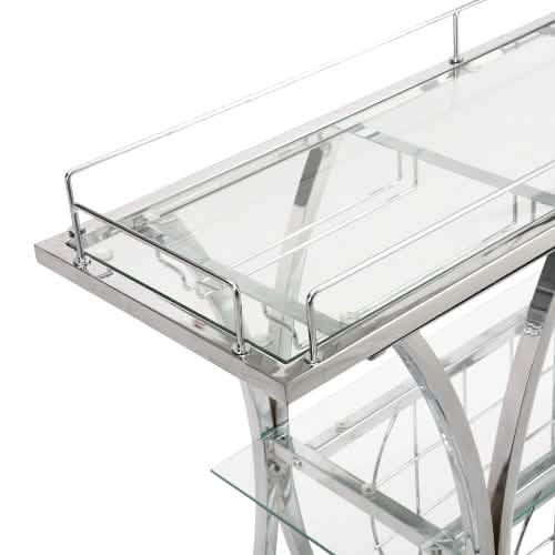 Industrial Bar Cart Kitchen Bar Service Cart DailySale