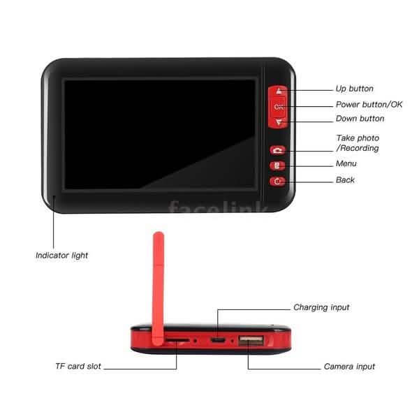 Industrial Endoscope Borescope Inspection Camera Built-in DailySale