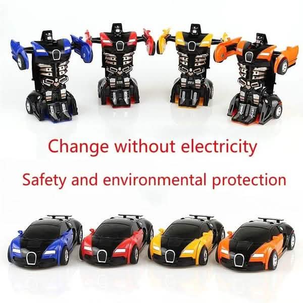 Inertial Impact Deformation Robot Toy DailySale