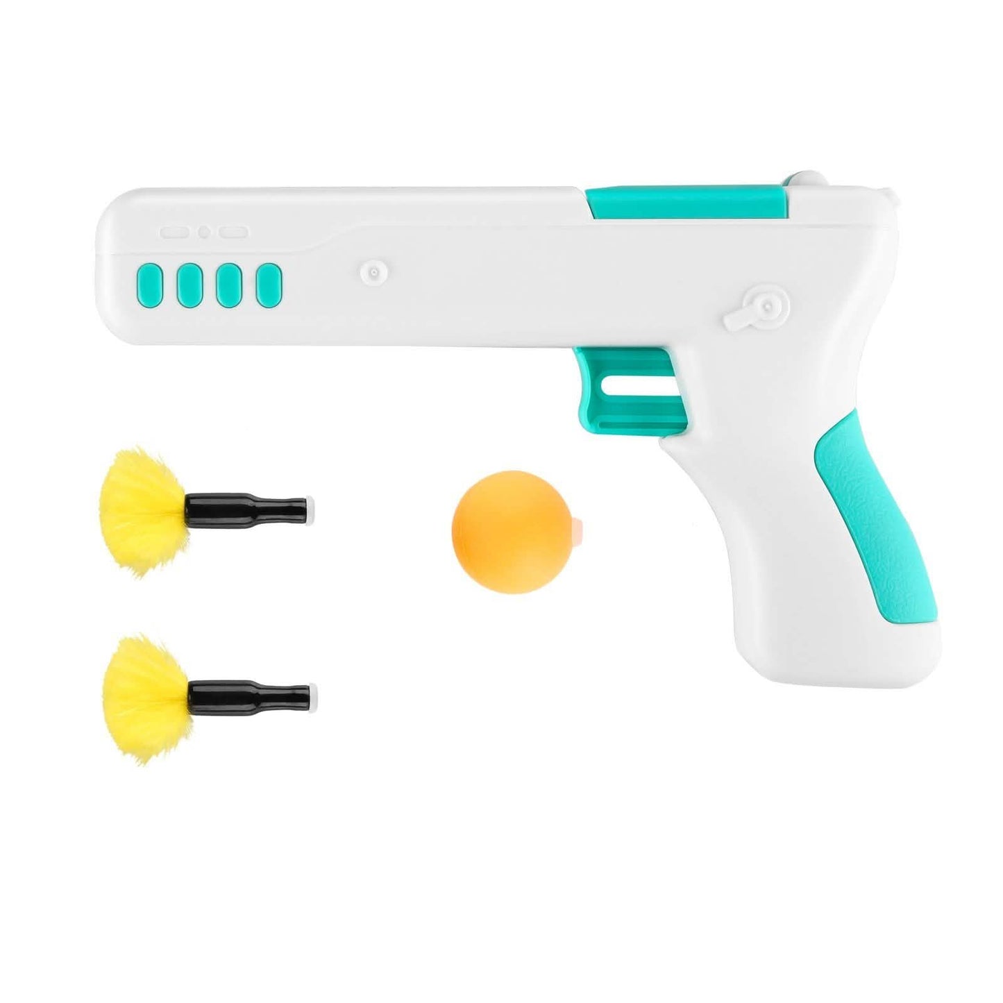 Interactive Cat Toy Gun Stick with Ball and Feather DailySale