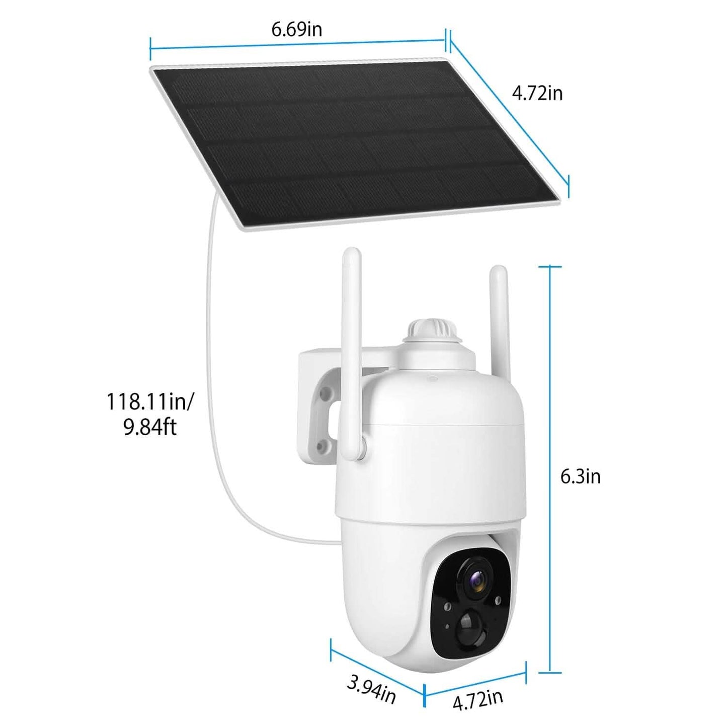 IP65 Solar Wireless Security Camera DailySale