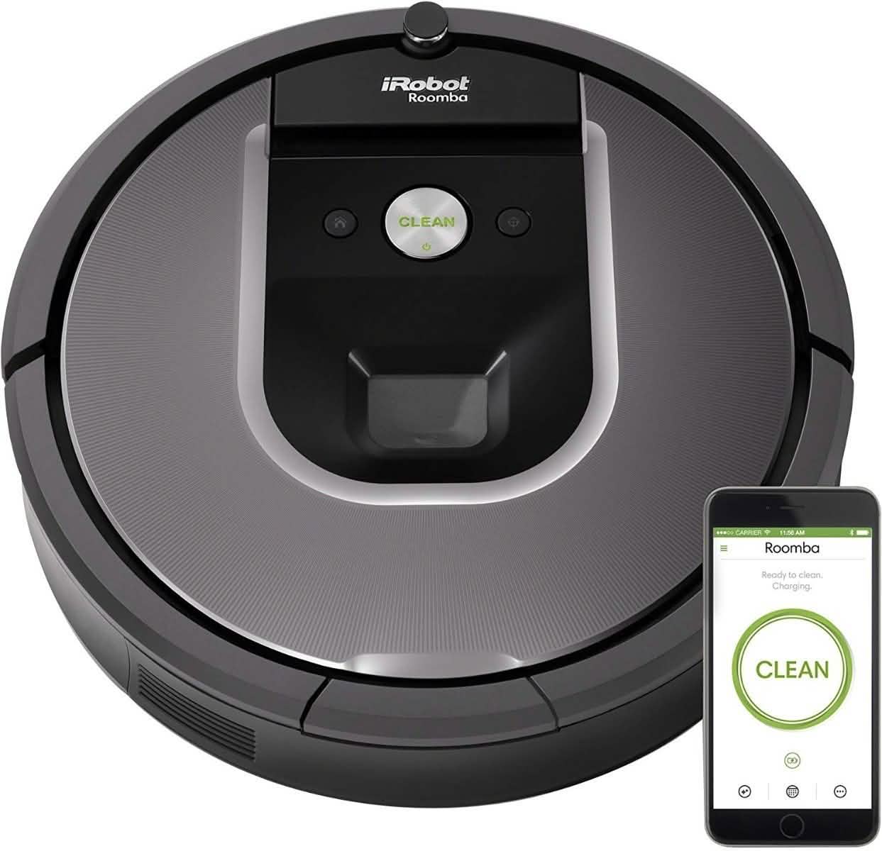 iRobot Roomba 960 Robot Vacuum - Wi-Fi Connected Mapping Works with Alexa (Refurbished) DailySale