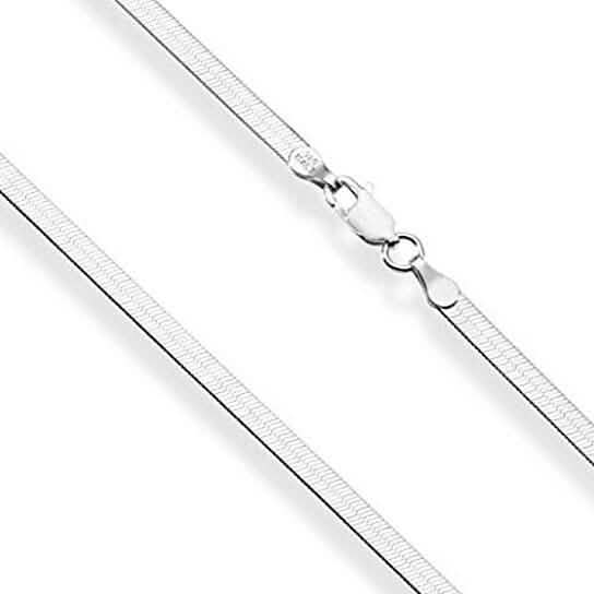 Italian Sterling Silver Herringbone Chain DailySale