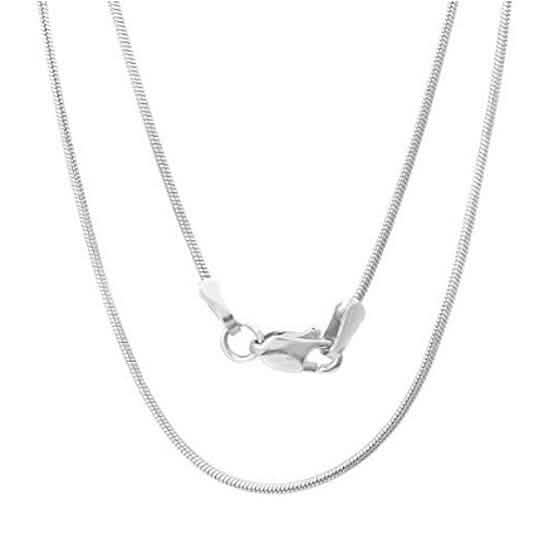 Italian Sterling Silver Snake Chain Necklace DailySale