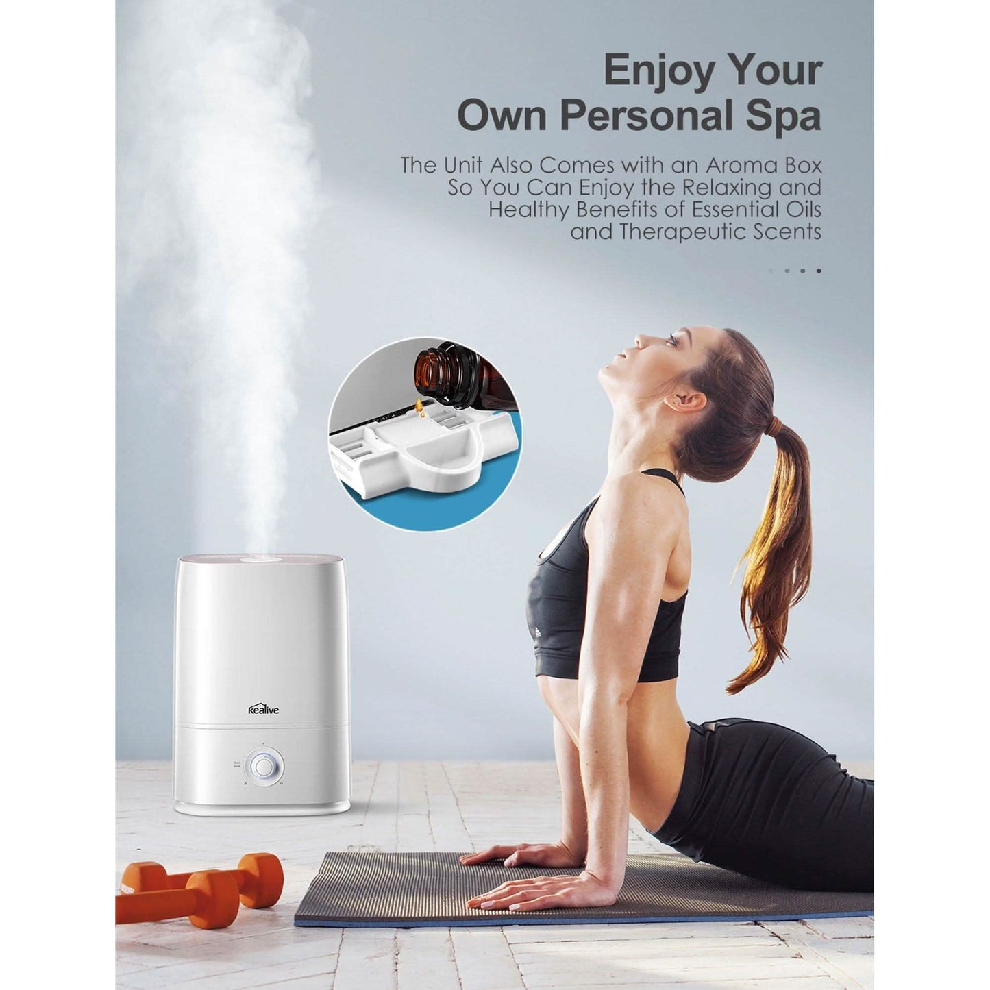 Kealive Cool Mist Humidifier DailySale