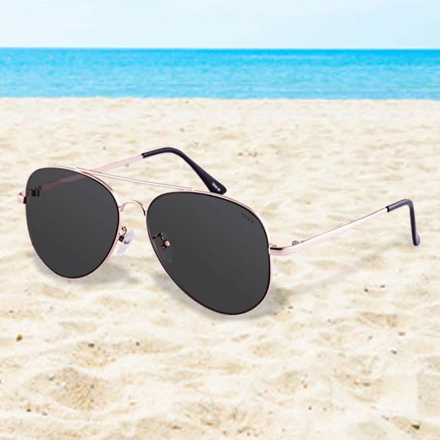 Kensie Carissa Women's Shiny Metal Aviator Sunglasses DailySale
