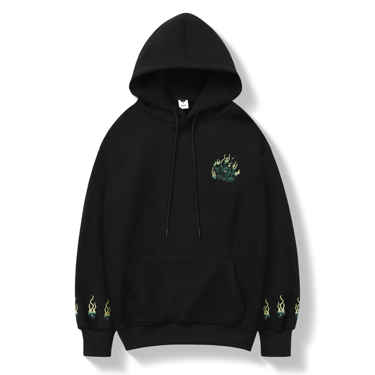 KH9007 Emerald Kirin Embroidery Hoodie Niepce
