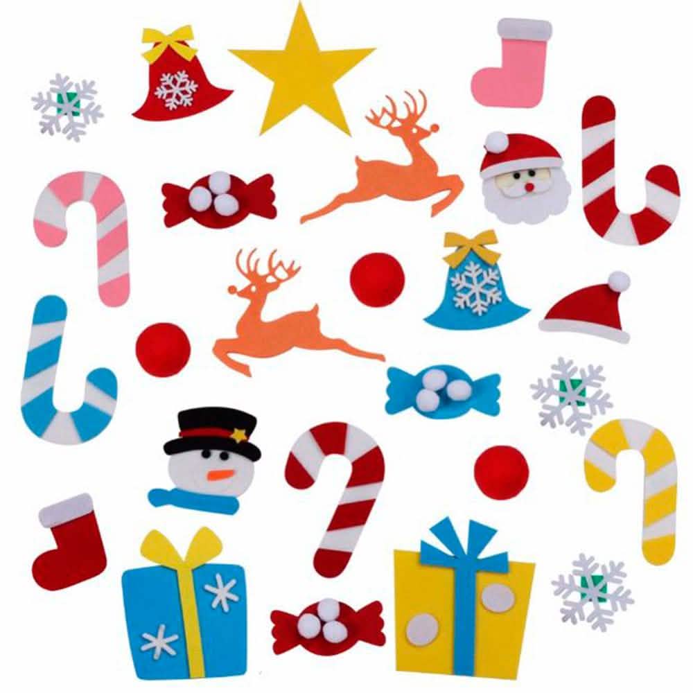 Kids Decorative DIY Felt Christmas Tree DailySale