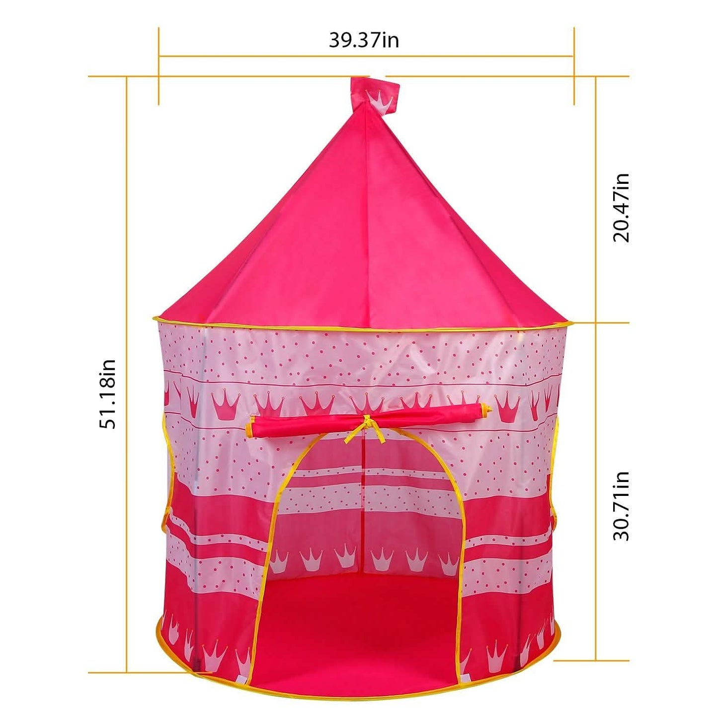 Kids Foldable Pop Up Play Tent DailySale