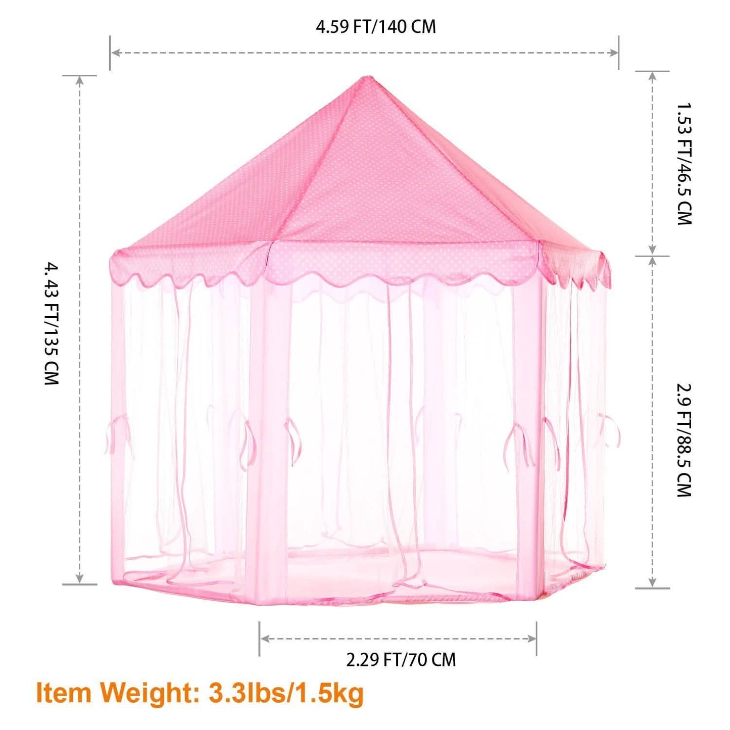 Kids Play Tent Princess for Girls DailySale