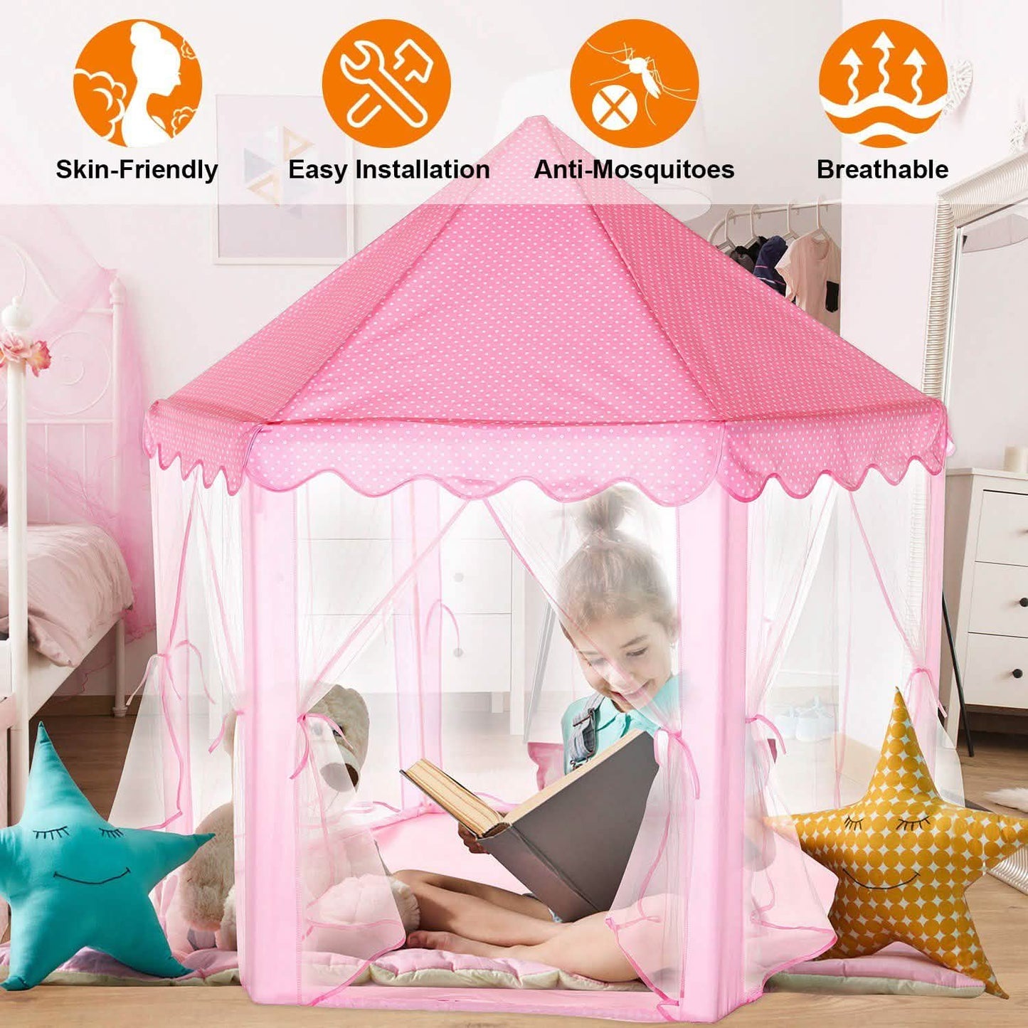 Kids Play Tent Princess for Girls DailySale