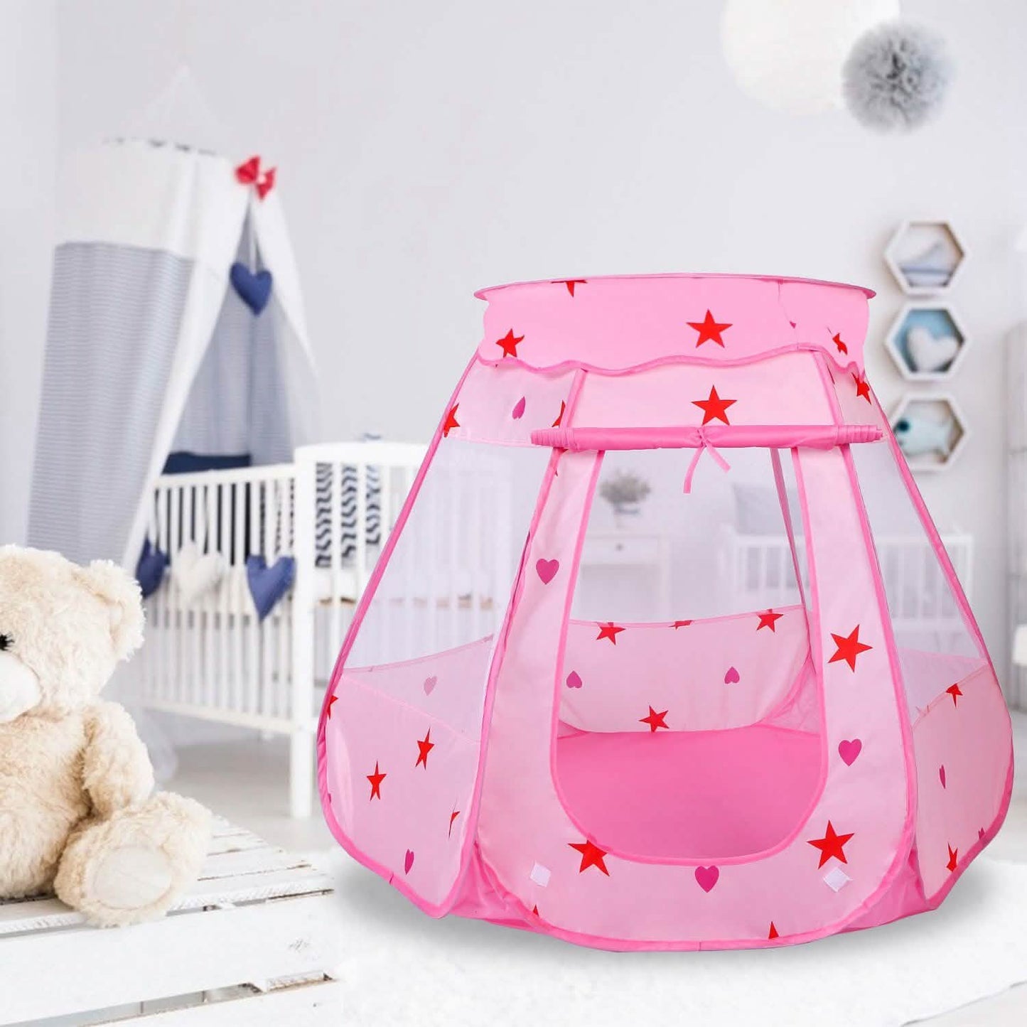 Kids Pop Up Prince Princess Toddler Play Tent DailySale