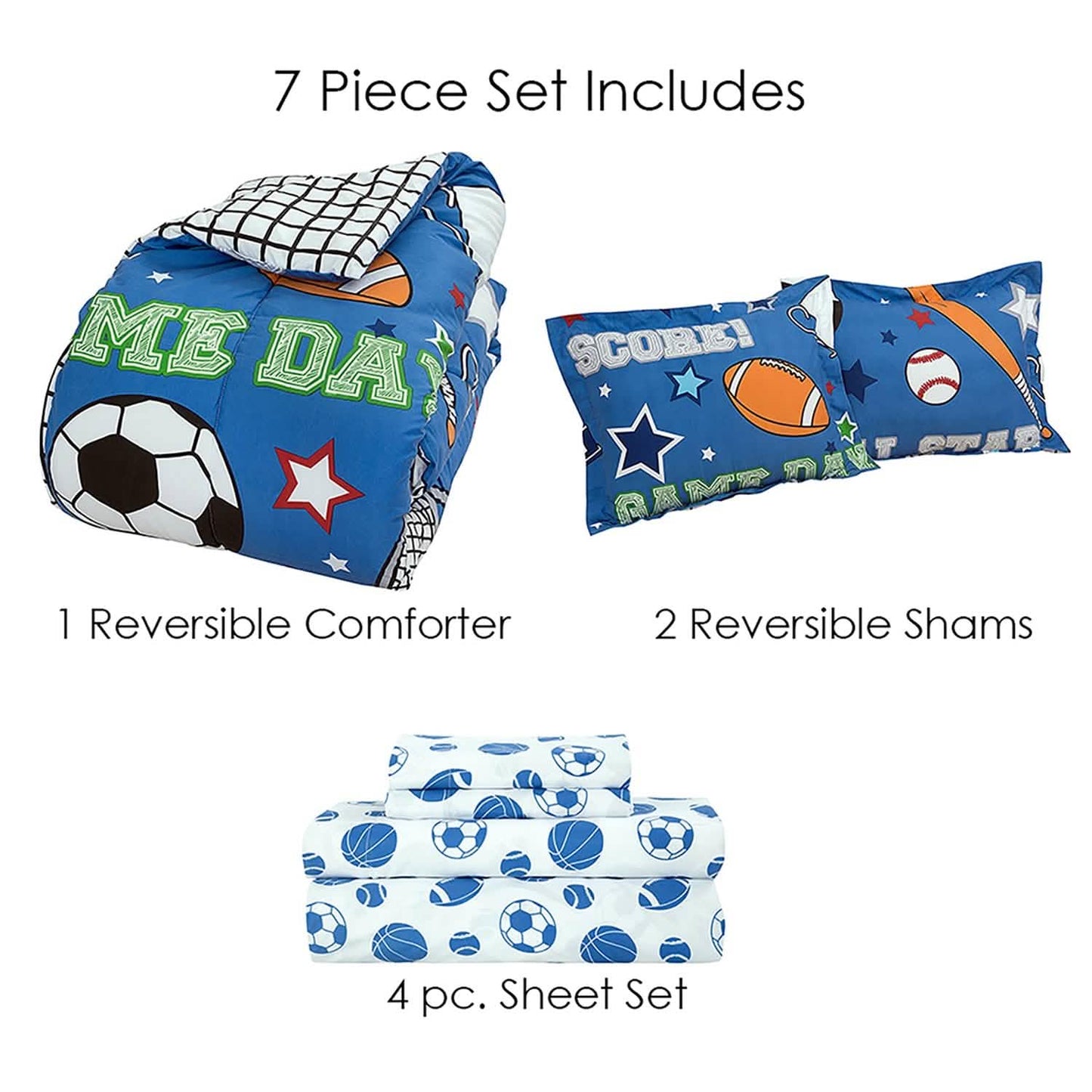 Kidz Mix Game Day Bed in a Bag DailySale