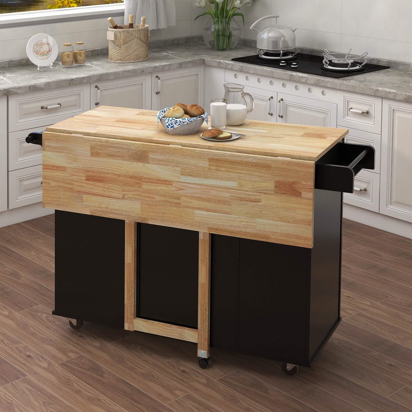 Kitchen Carts on Wheels DailySale