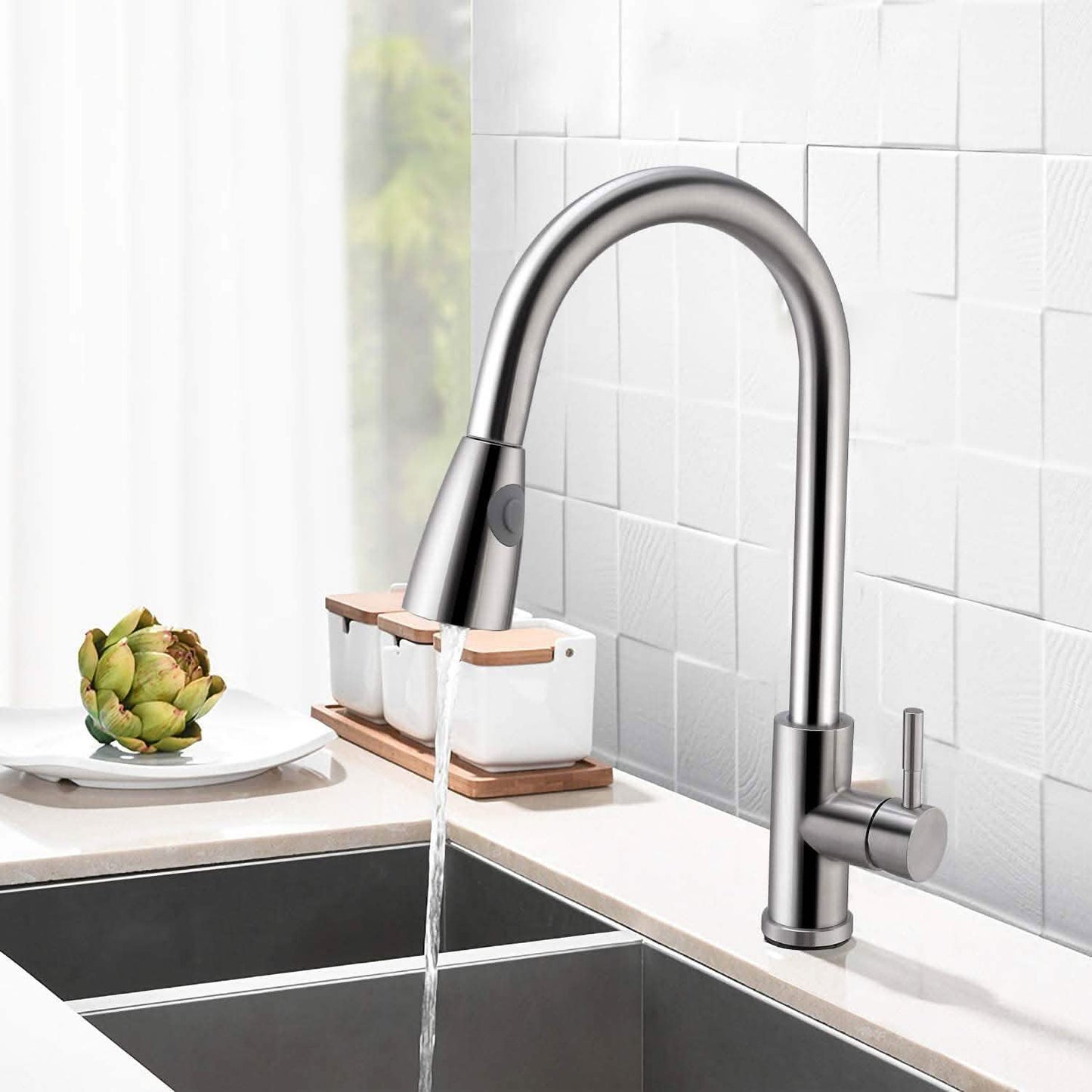 Kitchen Faucets Single Handle Kitchen DailySale