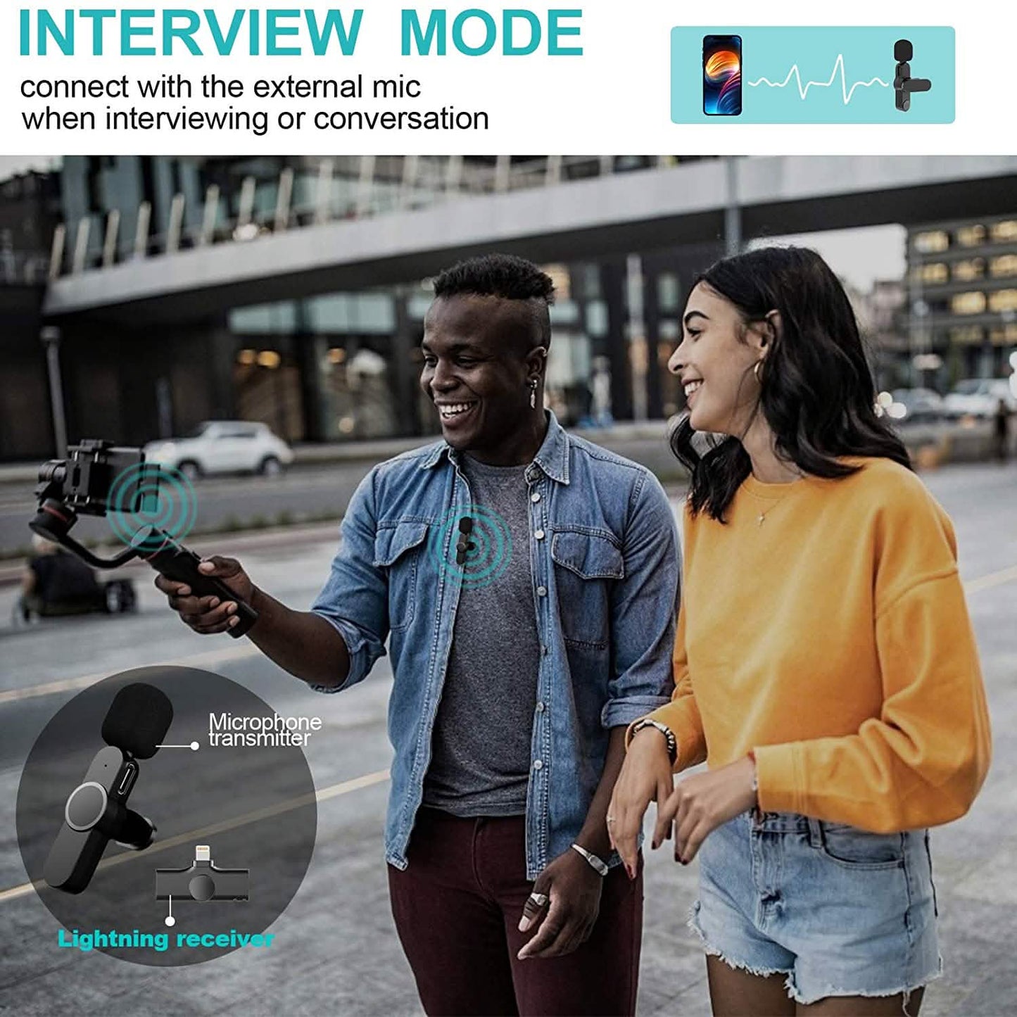 Lavalier Wireless Microphone DailySale