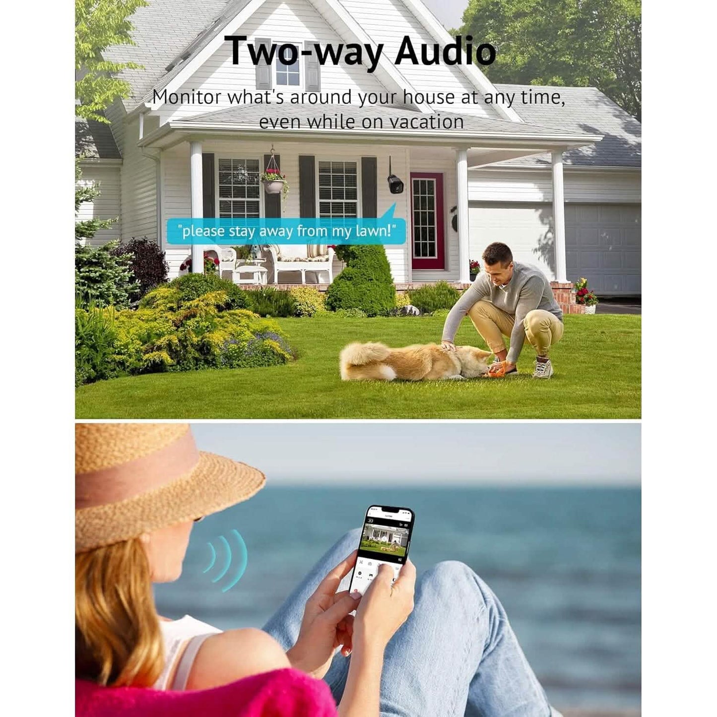 LaView Security Camera Outdoor 1080P HD Wi-Fi Camera (Refurbished) DailySale