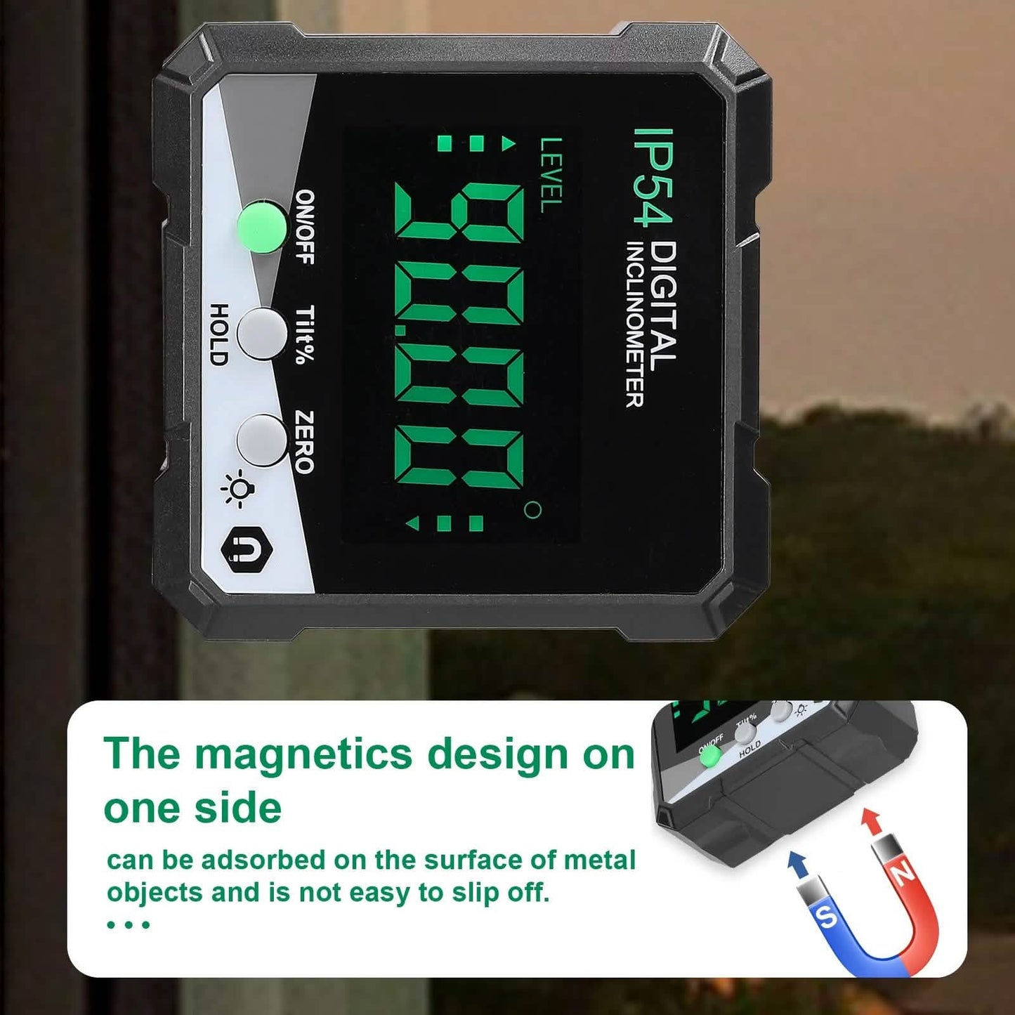 LCD Backlight Digital Protractor DailySale