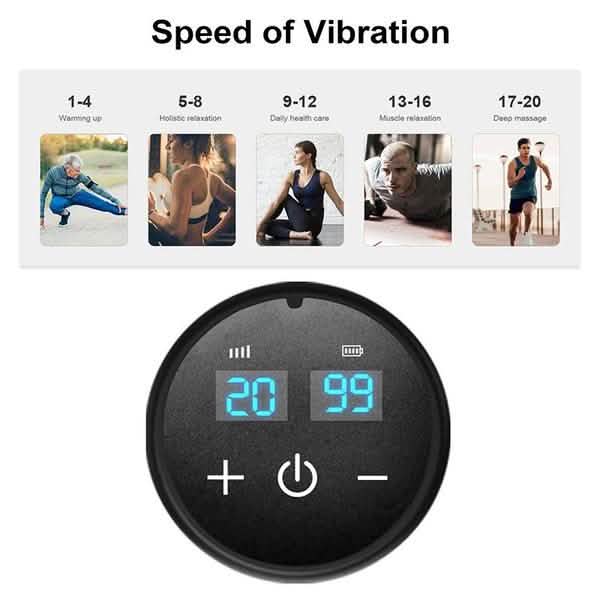 LCD Display Professional Muscle Deep Massage Gun DailySale