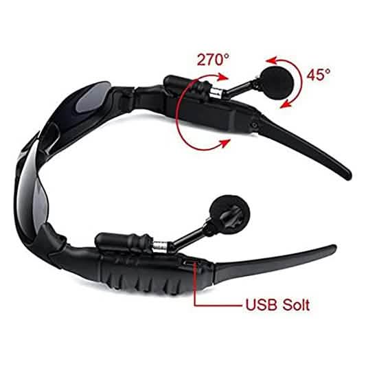 Leaden Wireless Bluetooth MP3 Sunglasses DailySale