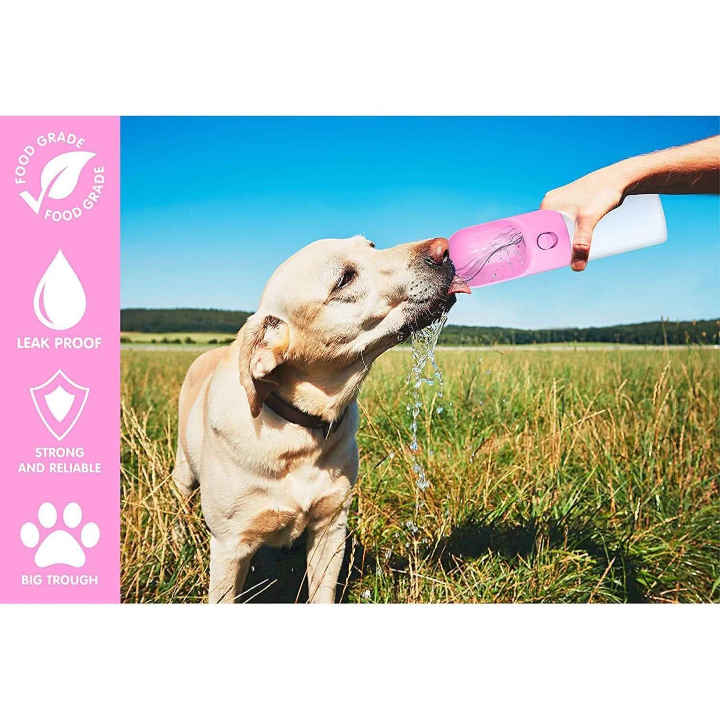 Leak-Proof Dog Water Dispenser with Drinking Feeder for Pets DailySale