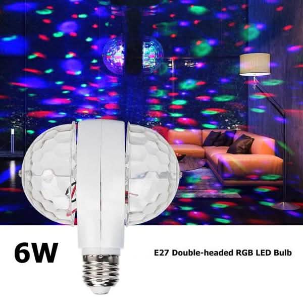 LED 6W Rotating Bulb Light DailySale