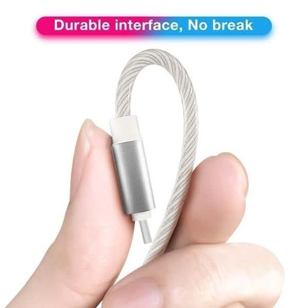 LED Light USB Charger Cable 3-in-1 Fast Charging DailySale