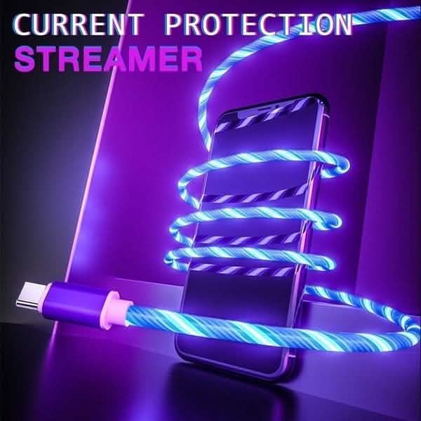 LED Light USB Charger Cable 3-in-1 Fast Charging DailySale