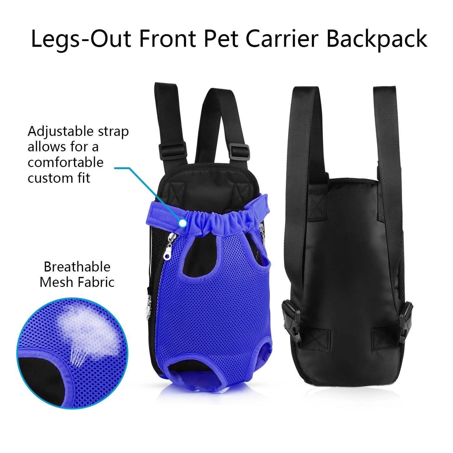 Leg-Out Pet Backpack Carrier Travel Bag DailySale