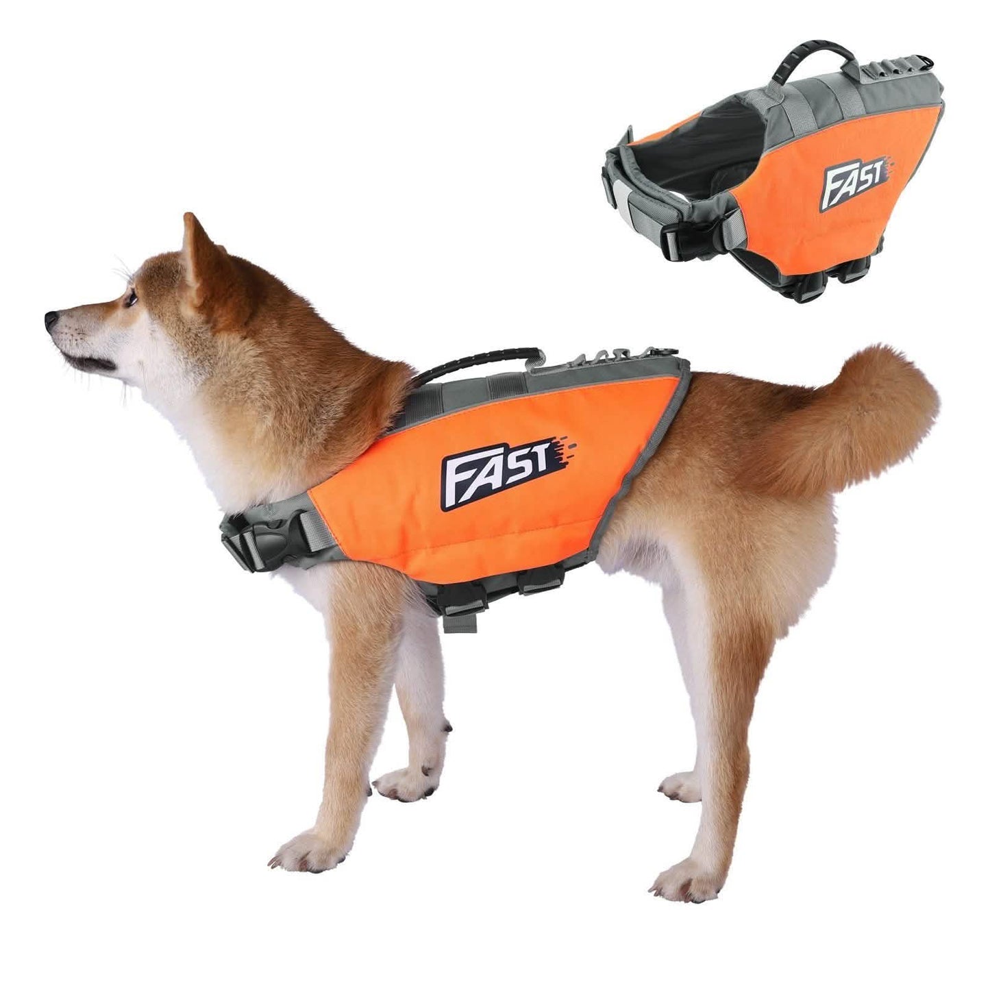 Life Jacket Reflective Safety Vest with Adjustable Buckles & Durable Rescue DailySale