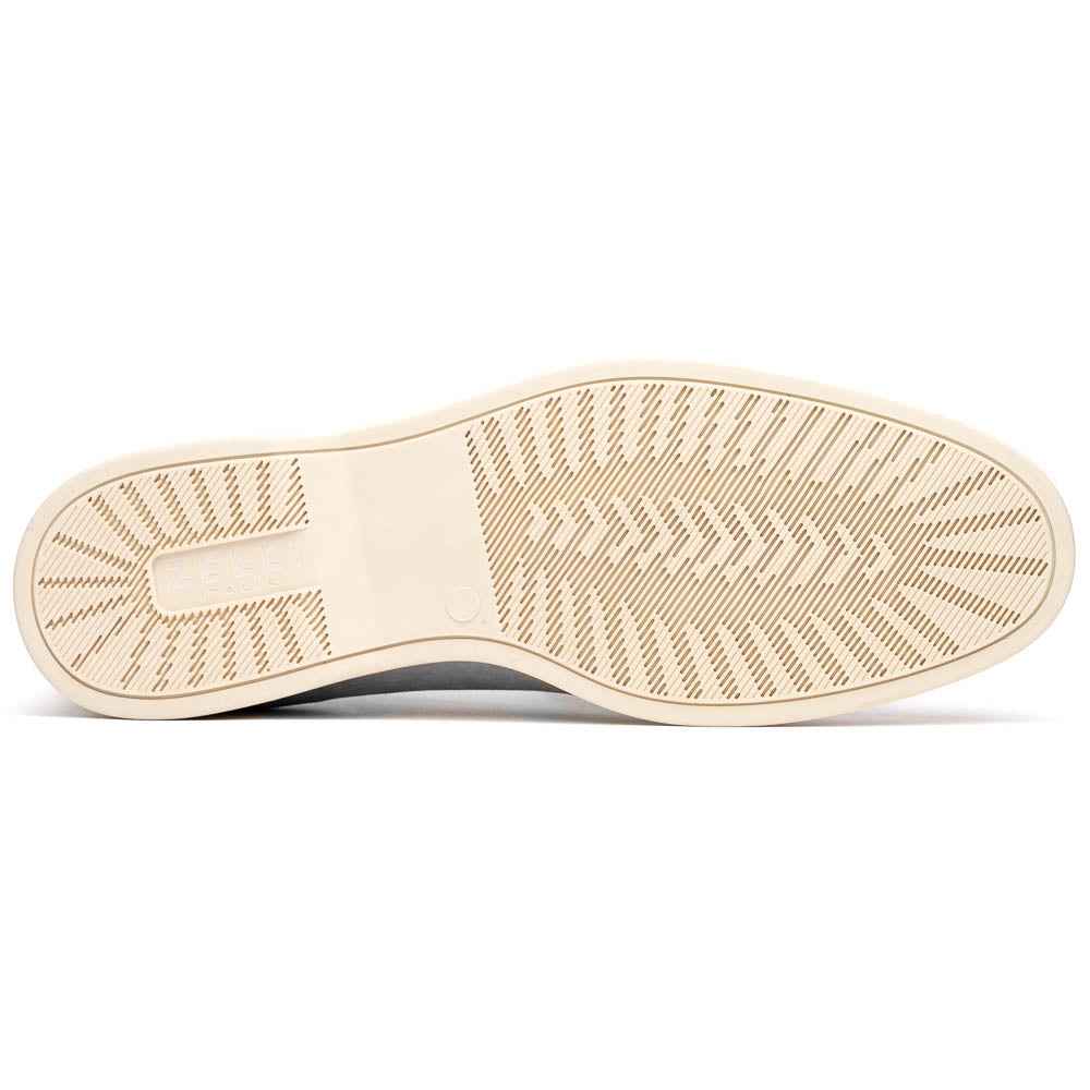 16-621-GRY LIVORNO Sueded Italian Goatskin Loafer Grey