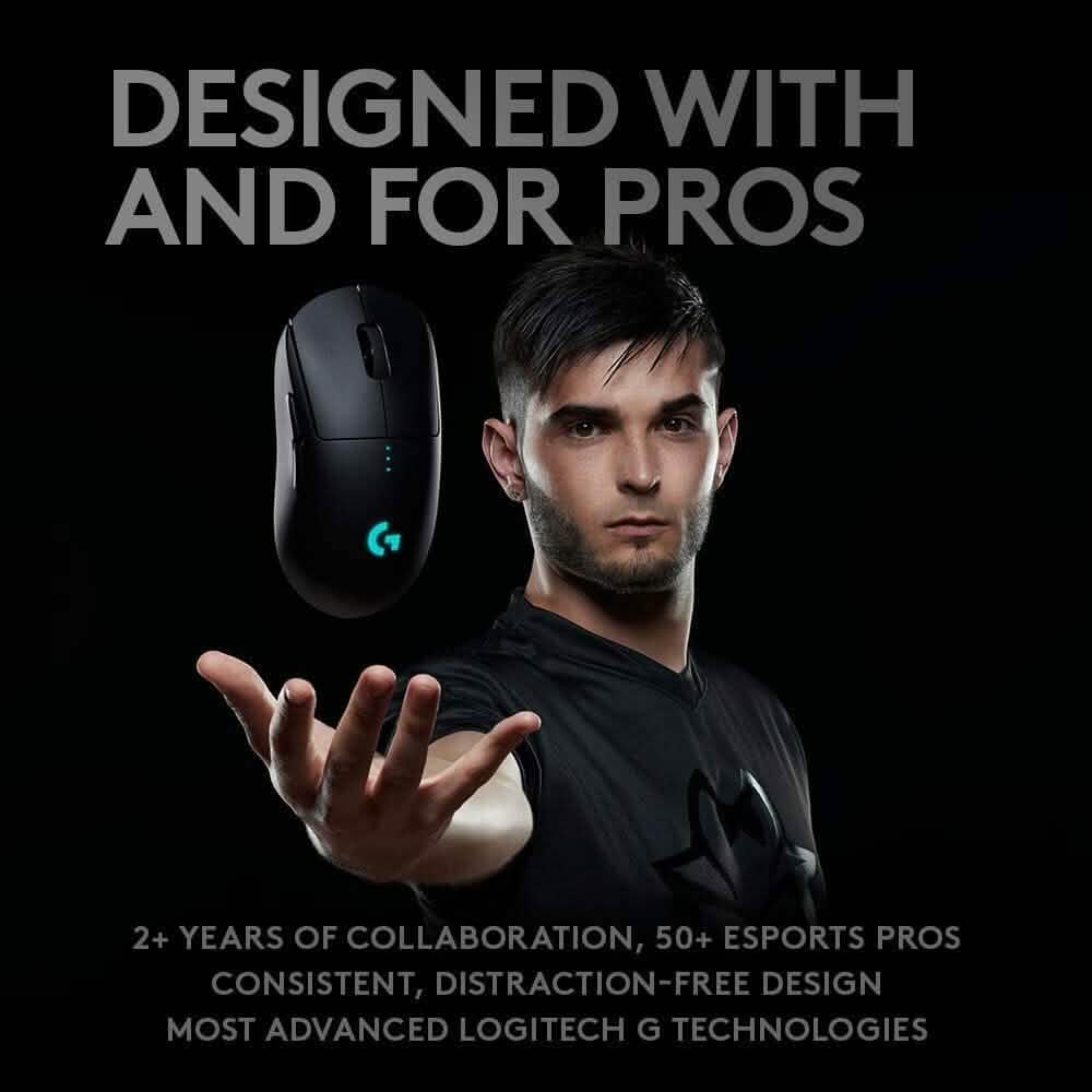 Logitech G Pro Wireless Gaming Mouse with Esports Grade Performance (Refurbished) DailySale