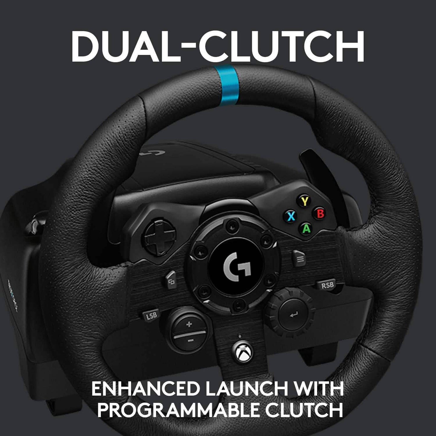 Logitech G923 Racing Wheel and Pedals (Refurbished) DailySale