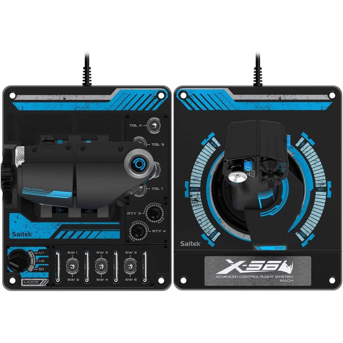 Logitech Gaming G Saitek Pro Flight X56 Rhino HOTAS DailySale