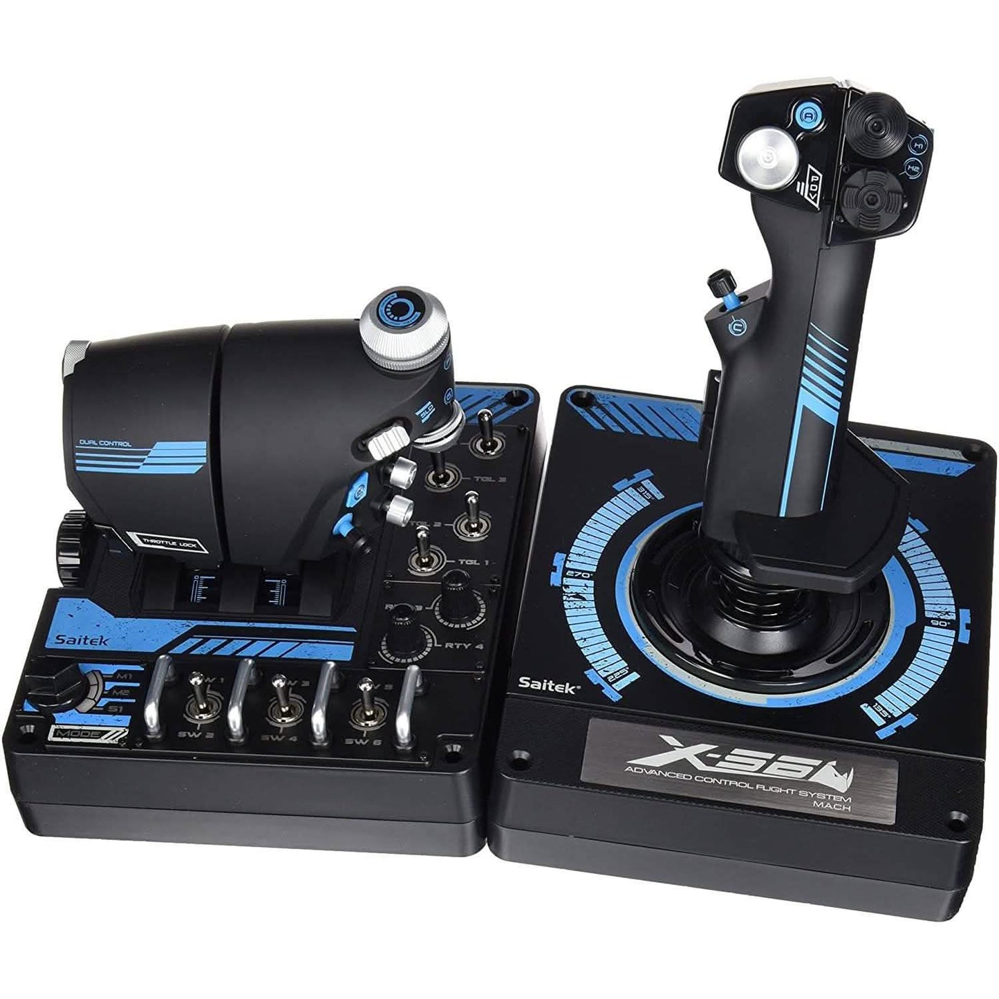 Logitech Gaming G Saitek Pro Flight X56 Rhino HOTAS DailySale
