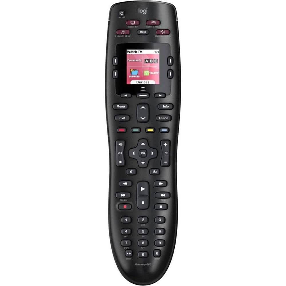 Logitech Harmony 665 Advanced Advanced Universal Remote Color LCD Screen (Refurbished) DailySale