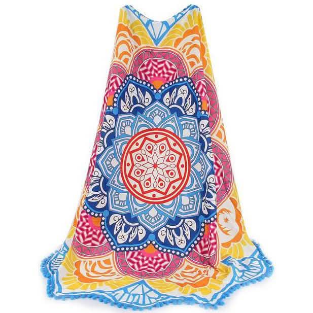 Lotus Flower Beach Throw DailySale