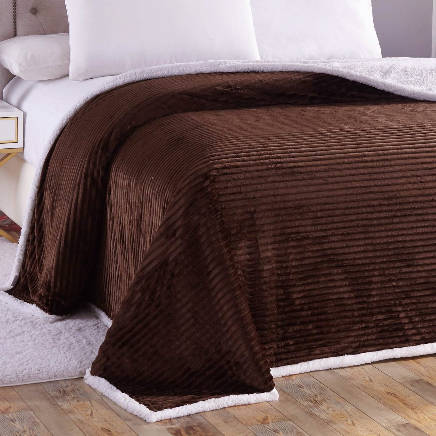 Luxurious Reversible Designer Sherpa DailySale