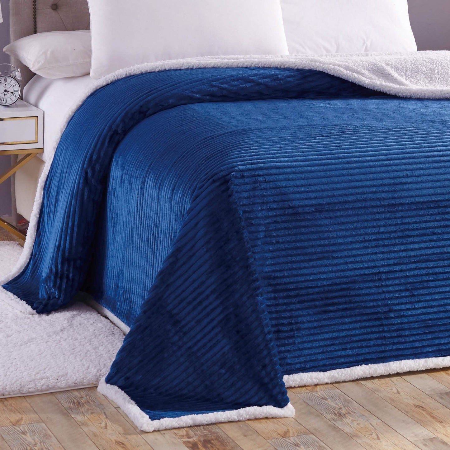 Luxurious Reversible Designer Sherpa DailySale