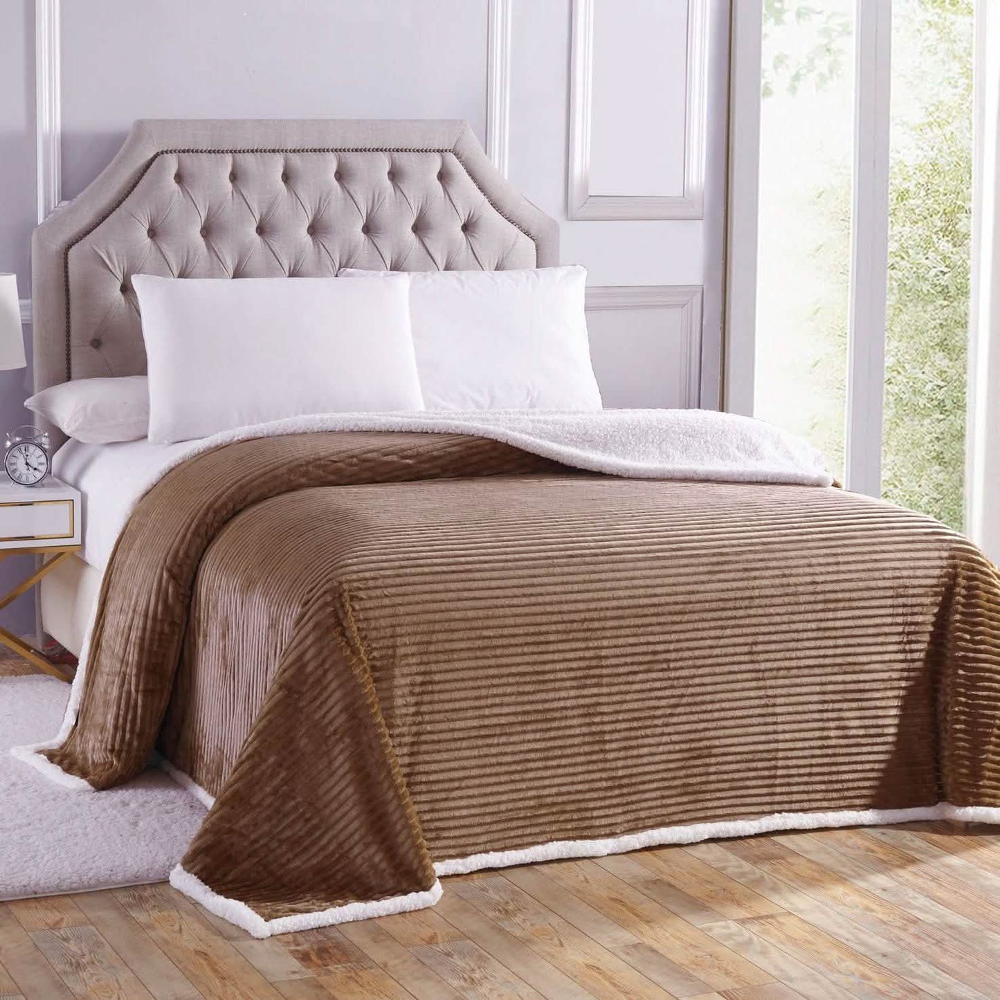 Luxurious Reversible Designer Sherpa DailySale