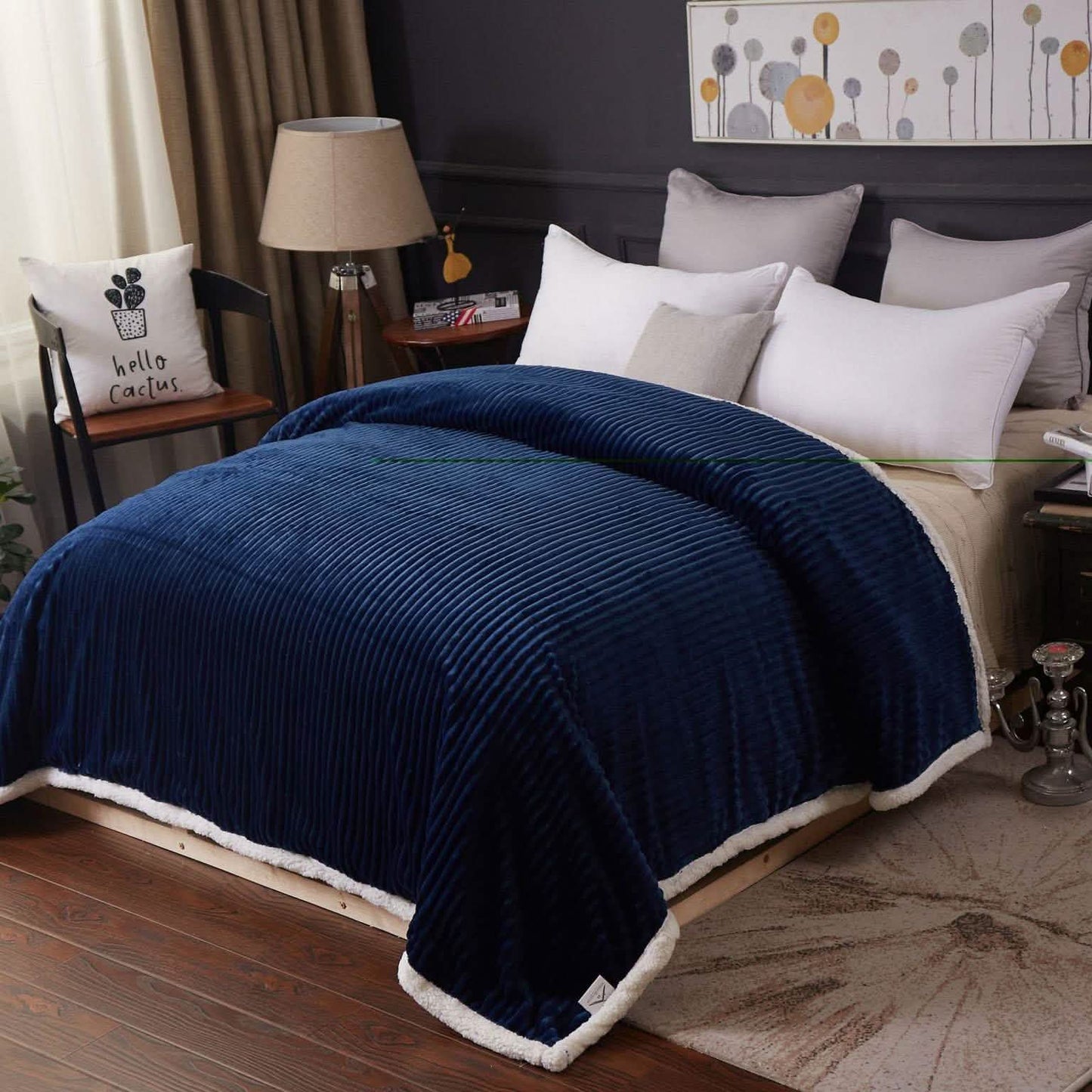 Luxurious Reversible Designer Sherpa DailySale